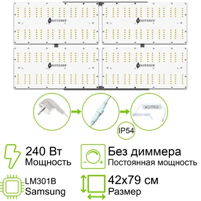 Комплект Quantum board 301B 240 Вт (4х60)