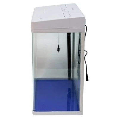 Аквариум Boyu MS-520M 45 л с сенсорным LED светильником и фильтром, белый