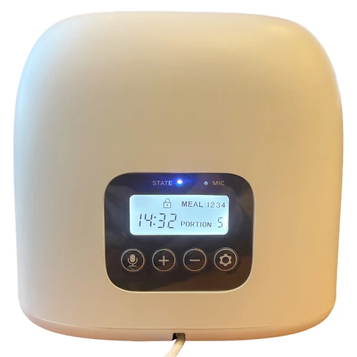 Автокормушка Petwant F14-LCD 3 л для сухого корма с записью голосового сообщения