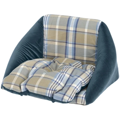 Домик-трансформер Ferplast EDINBURGH синий с двухсторонней подушкой