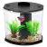 Аквариум Boyu DY-1 Desktop панорамный 3,6 л, настольный с фильтром и светильником