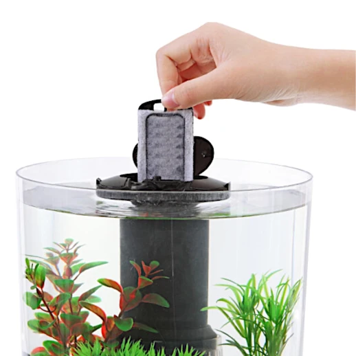 Аквариум Boyu DY-1 Desktop панорамный 3,6 л, настольный с фильтром и светильником