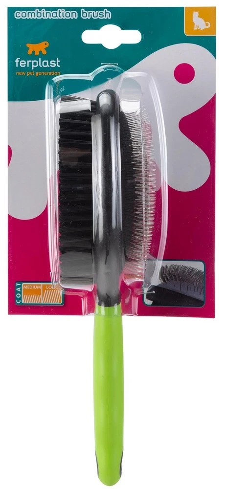 Ferplast GRO 5806 щетка-пуходерка двойная для кошек