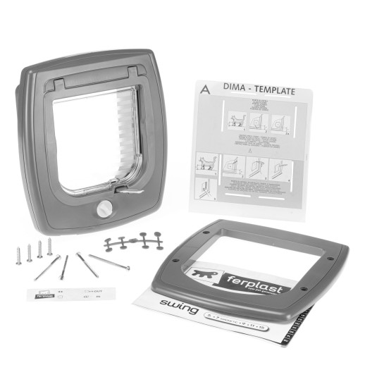 Дверка для животных Ferplast SWING 5 TUNNEL белая 22.5х25.2