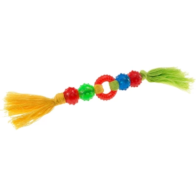 Игрушка мячики и кольца с веревкой для собак Ferplast PA 6419 термопластичная резина