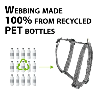 Шлейка Ferplast GREENER P M эконейлон серая