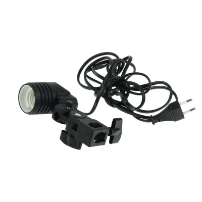 Стойка-тренога под Е27 чёрная