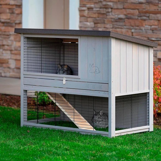 Клетка Ferplast RANCH 120 BASIC для кроликов деревянная