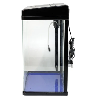 Аквариум Boyu MS-520 45 л с LED светильником и фильтром, черный