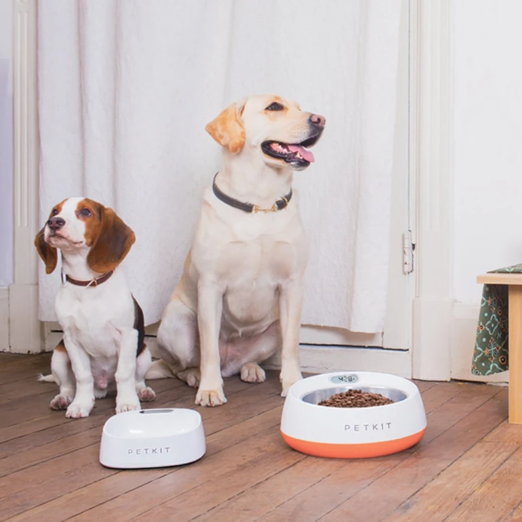 Миска-весы Petkit FRESH Metal 1700 мл для собак оранжевая