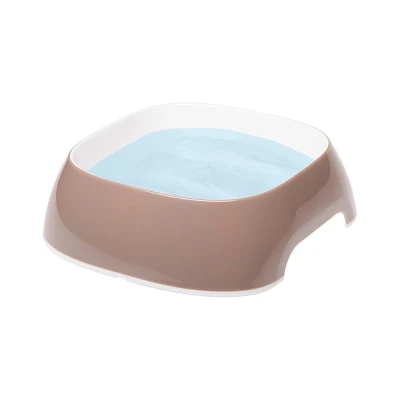 Миска Ferplast GLAM SMALL пластиковая сизо-серая 0,4л