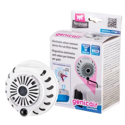 Электронное устройство Ferplast GENICAIR для устранения неприятных запахов из кошачьих туалетов