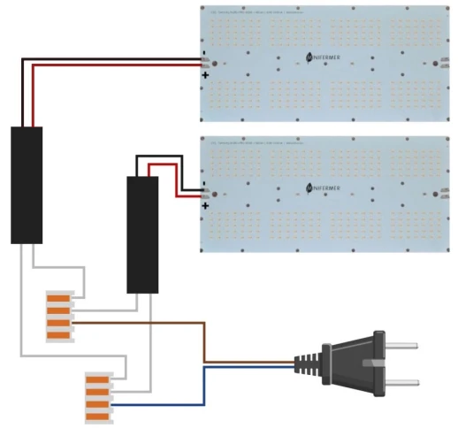 Комплект Quantum board 281B+pro 120 Вт (2х60) Эконом