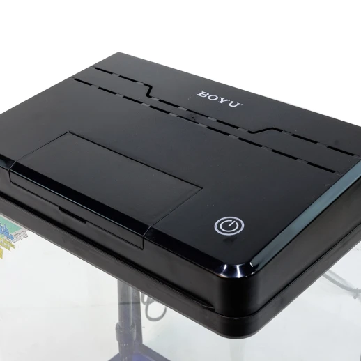 Аквариум Boyu MS-320M 20 л с сенсорным LED светильником и фильтром, черный