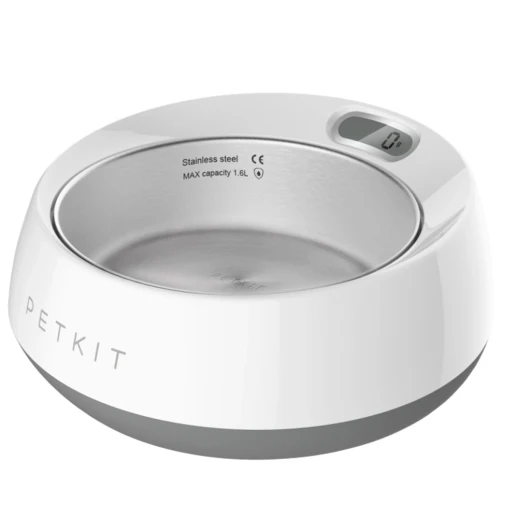Миска-весы Petkit FRESH Metal 1700 мл для собак серая