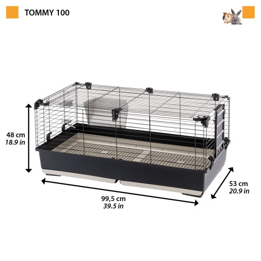 Клетка Ferplast TOMMY 100 для кроликов и морских свинок