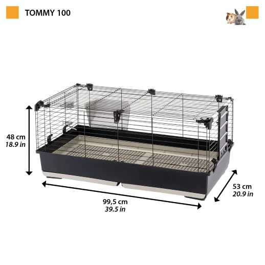 Клетка Ferplast TOMMY 100 для кроликов и морских свинок