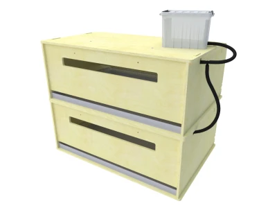 Клетка для перепелов МирПтиц 2XL на 60 перепелов