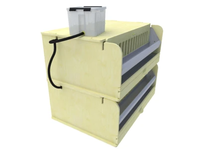 Клетка для перепелов МирПтиц 2XL на 60 перепелов