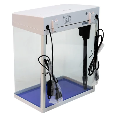 Аквариум Boyu MS-320 20 л с LED светильником и фильтром, белый