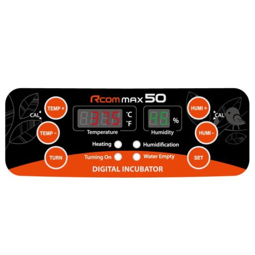 Кнопки панели управления Rcom 50 MAX