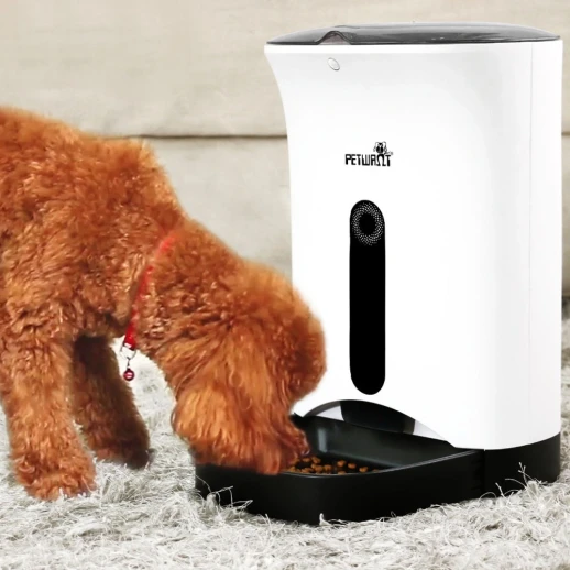 Автокормушка Petwant PF-102 4,3 л для сухого корма чёрная
