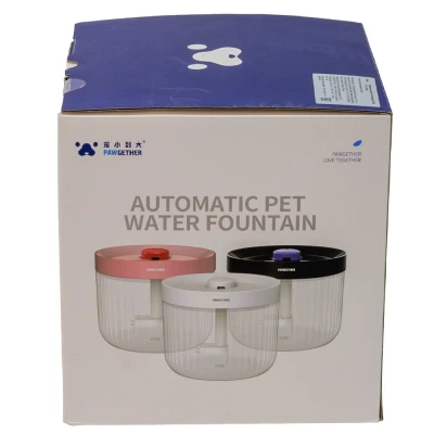 Автопоилка фонтан Pawgether P200 2.3 л розовая