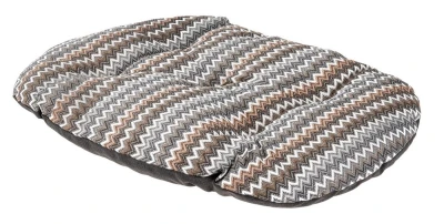 Подушка мягкая Ferplast RELAX 45/2 для собак и кошек. Зиг-заг зеленый