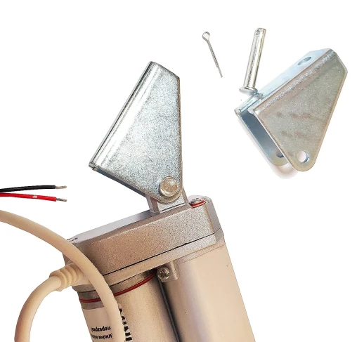 Актуатор (линейный привод) длина 200 мм, питание 12 вольт , нагрузка до 130 кг, скорость 7 мм/сек