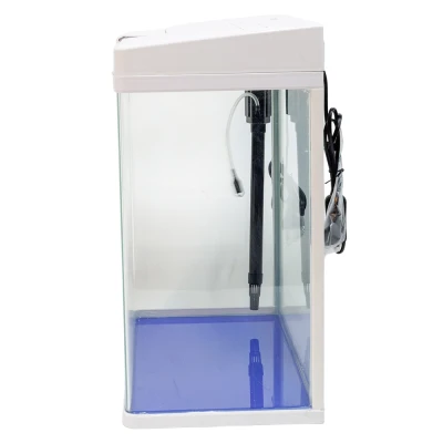 Аквариум Boyu MS-420 31 л с LED светильником и фильтром, белый