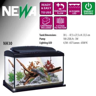 Аквариум с тумбой Newa Hobby NH 30, 30 л с фильтром и LED освещением