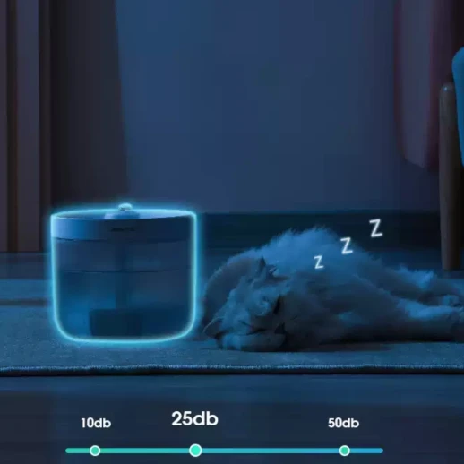 Автопоилка фонтан Pawgether P200 2.3 л белая