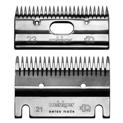 Ножевая пара Heiniger 21/23 для стрижки лошадей и КРС
