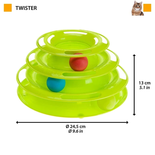 Интерактивная игрушка Ferplast TWISTER для кошек