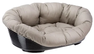 Лежак пластиковый Ferplast SOFA 6 со съемной синей подушкой