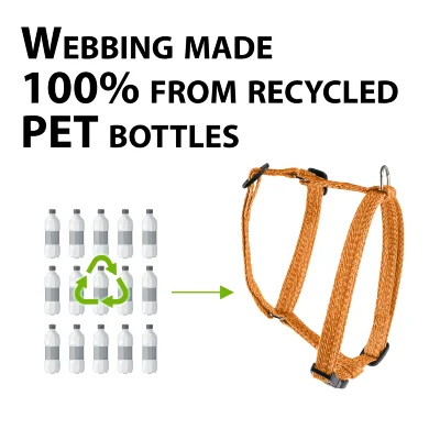 Шлейка Ferplast GREENER P L эконейлон оранжевая