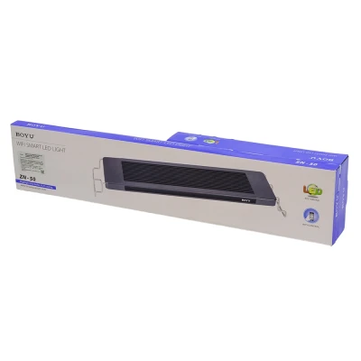 Светильник LED Boyu ZN-50 40Вт ультратонкий для аквариума c Wi-Fi таймером черный