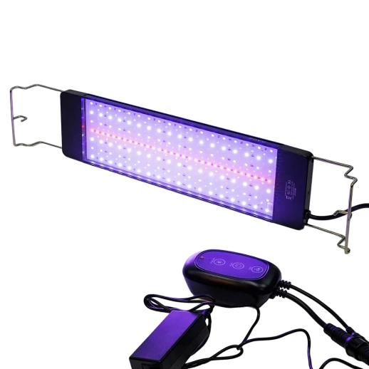 Светильник LED Boyu ZN-50 40Вт ультратонкий для аквариума c Wi-Fi таймером черный