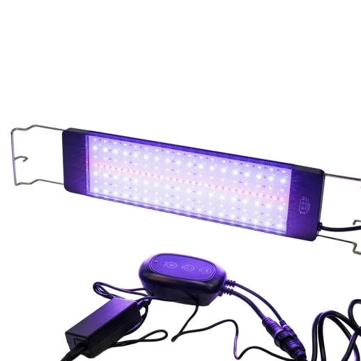 Светильник LED Boyu ZN-50 40Вт ультратонкий для аквариума c Wi-Fi таймером черный