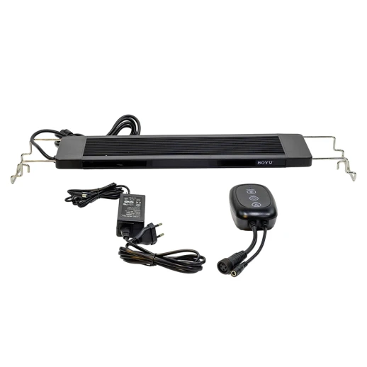 Светильник LED Boyu ZN-50 40Вт ультратонкий для аквариума c Wi-Fi таймером черный