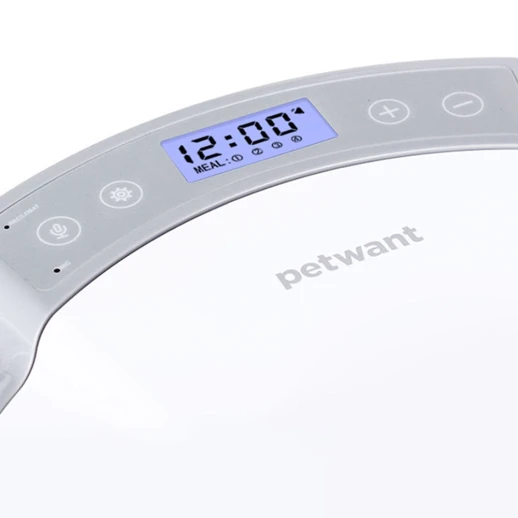 Автокормушка Petwant PF-105 5 секций ж/к дисплей серая