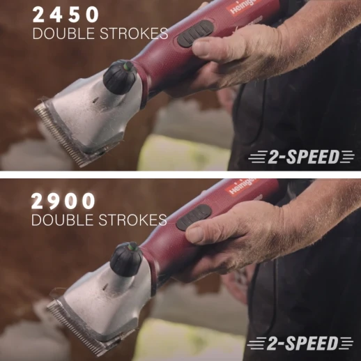 Машинка Heiniger Xplorer Pro 2-Speed для стрижки лошадей и КРС беспроводная