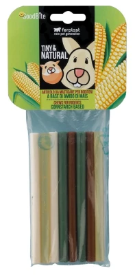 Жевательные игрушки-палочки Ferplast GoodBite TIN NAT для грызунов x8 шт.