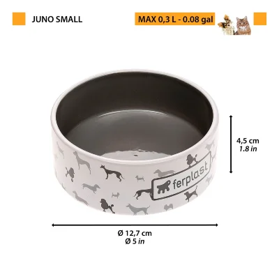 Миска Ferplast JUNO SMALL BOWL керамическая маленькая 0,3л