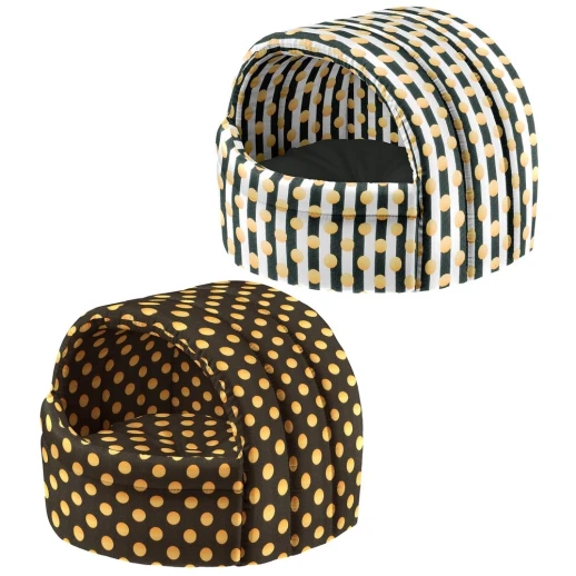 Мягкий домик Ferplast ALVEO 45 для кошек Голубые джинсы