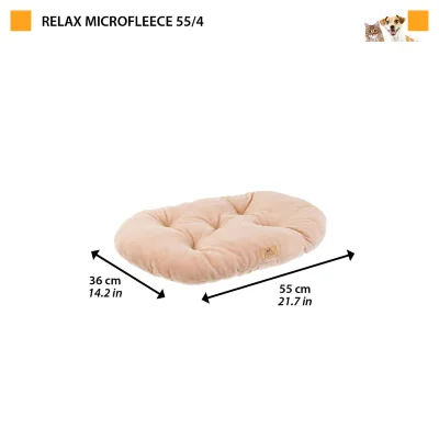 Подушка Ferplast RELAX 55/4 Microfleece коричневая