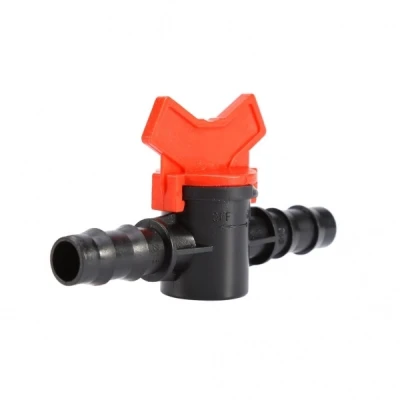 Кран проходной для садового шланга 25 мм