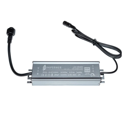 Драйвер для Quantum board 1300мА 60W металл IP65