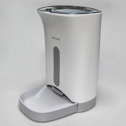 Автокормушка Petwant PF-102 4,3 л для сухого корма серая