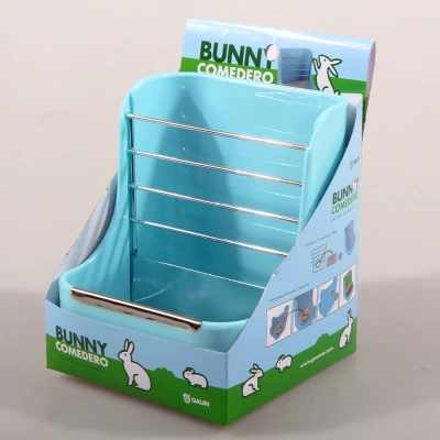 Кормушка 2 в 1 для кроликов пластик